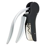 True Fabrications Nautilus Wine Opener Set, Black