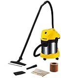 KARCHER 【ゴミの吹き飛ばし、吹き寄せができるブロア機能付き】 乾湿両用バキュームクリーナー WD3.310M