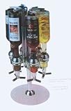 6 Bottle Revolving Bar Butler Drinks Shot Dispenser