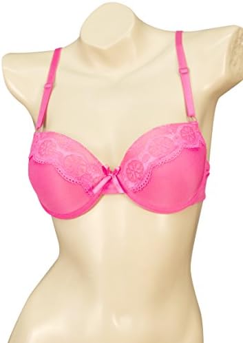 Push Up Plain Lace Bras (Pack of 6) (LRP3)