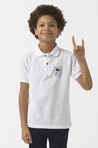 Boy's Short Sleeve 80th Anniversary Pique Polo
