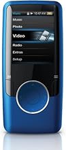Coby MP620-4GBLU 1.8 Inch 4GB Video MP3 Player - Blue (Discontinued by Manufacturer)