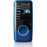 Coby MP620-4GBLU 1.8 Inch 4GB Video MP3 Player - Blue (Discontinued by Manufacturer)