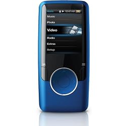 Coby MP620-4GBLU 4 GB Video MP3 Player with FM Radio (Blue)