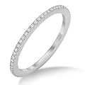 Miore Memoire Damen-Ring 375 Wei�gold Brillanten Wei� ca. 0,30ct MP9028RM