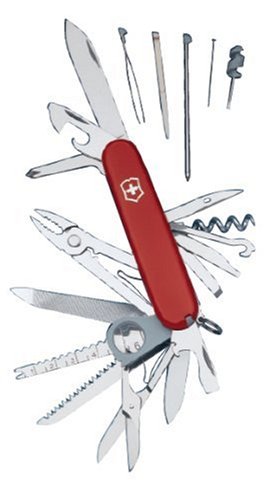 Victorinox 1679500 Army Knife Swiss Champ Red