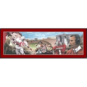 Ohio State Football Framed Print - OSU Mural