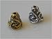 Plated Pewter Lily End Cone