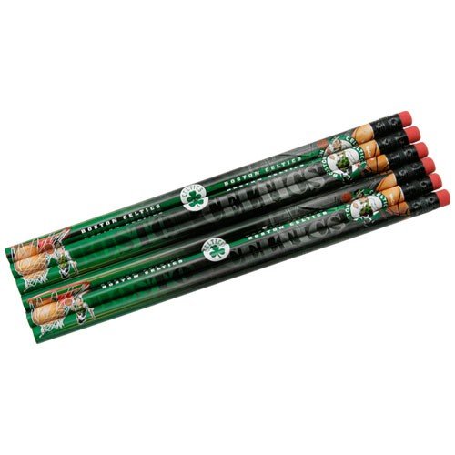 Boston Celtics 6-Pack Team Logo Pencil Set