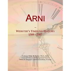 Arni: Webster's Timeline History, 1589 - 2007