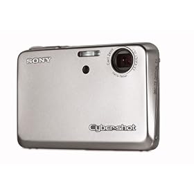 Sony Cyber-shot DSC-T3/S - Appareil photo num�rique - 5.1 Mpix - zoom optique : 3 x - m�moire prise en charge : MS Duo, MS PRO Duo - argent�(e)