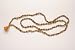 Cures From High Fever and Diseases of Mind - Yoga Japa Mala Tulsi Beads Hari Om Yoga Meditation Rosary Prayer Mala (108+1) Beads