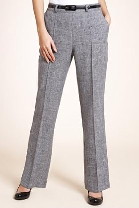 Classic Collection Straight Leg Trousers with Belt