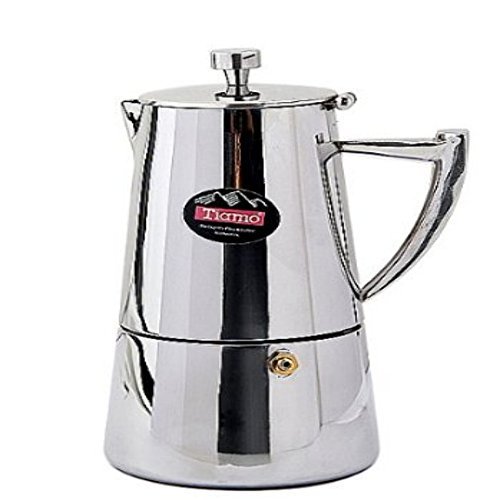 Stainless Steel Stove top Espresso Maker 4 Cup Capacity New K0283 1 F stainless-steel-stove-top-espresso-maker-4-cup-capacity-new-k0283-1-f