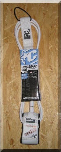 Cover image : からみにくいリーシュ。CREATURES 《 LONG PRO  9'ANKLE　足首用》【color】White