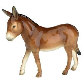 DONKEY Porcelain Animal Collectable by John Beswick