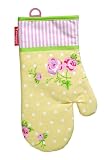 Typhoon Vintage Floral Single Cotton Oven Glove Magnetic Tab