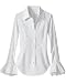 Apparel : Long-sleeve flounce shirt