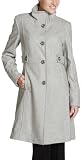 Apparel : Nine West Women's Melton Single Breasted 3/4 Coat
