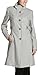 Apparel : Nine West Women's Melton Single Breasted 3/4 Coat