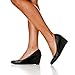Riverberry Women's Leah Mid Heel Round Toe Wedge Pumps