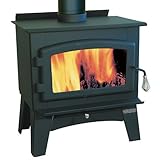 Drolet Eldorado Metallic Black High Efficiency Wood Stove - DB02600