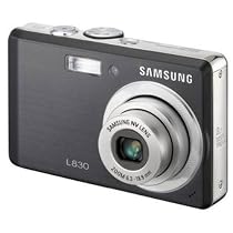 Samsung Digimax L830 8.1MP Digital Camera with 3x Optical Zoom (Black)