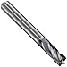 Sandvik Coromant  Carbide Corner Radius End Mills, Metric, TiAlN Finish, 30 Degree Helix, For Use With Aluminum/Aluminum Alloys, Cast Iron, Steel/Steel Alloys, Titanium/Titanium Alloys