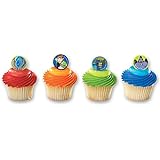 DecoPac Ben 10 Superhero Aliens Cupcake Rings (12 Count)