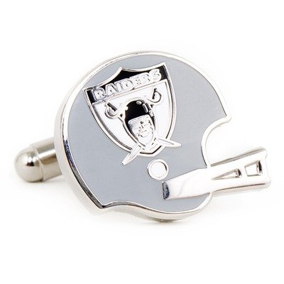 NFL Oakland Raiders Retro Helmet Cufflinks