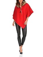 La Belle Parisienne Poncho Elisa (Rojo)