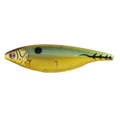 Sebile Stick Shad Jerkbait - Sinking (Golden Green Shiner - 7-1 4-Inch No Lip)