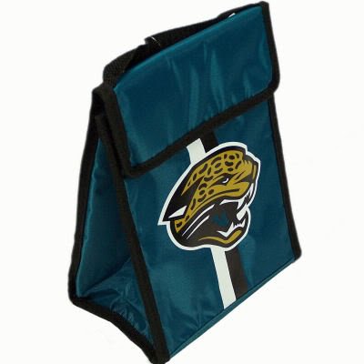 JACKSONVILLE JAGUARS OFFICIAL LOGO SOFT SIDED LUNCH BOX BAG