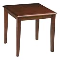 Office Star Cherry Finish End Table, Cherry