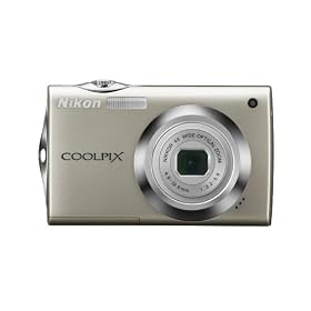 Nikon Coolpix S4000 12MP Digital Camera with 4x Wide Angle Optical Vibration Reduction (VR) Zoom and 3.0″ LCD (Silver)