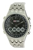 Mens Gul Surf Black Sunray Dial Watch