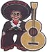 ChuckWagon Artist Patch - Mexican Senor Big Pant Guitar