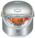 TOSHIBA 0.63L IH保温釜 シルバー RC-6PGS(S)の画像