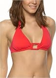 Lisa Curran Retro Squares halter bikini top