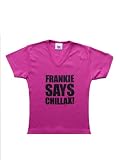 "Frankie says Chillax" Womens 80s T.shirt