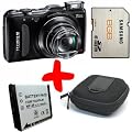 eHome Bundle: Fuji F600 EXR Digital Camera +8GB +Battery +Case (Fujiflim Finepix F600EXR, 16MP, 24mm Wide-Angle 15xOptical Zoom Lens, 3" LCD, GPS)