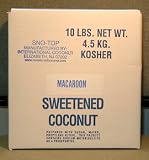 SWEETENED MACAROON COCONUT, Bulk Pack, 10 Pounds
