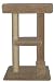 32 Inch Sleeping Tray : Color BEIGE : Leg Covering 2 SISAL LEGS : Size 32 INCH