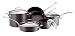 KitchenAid Gourmet Reserved 10-Piece Hard-Anodized Cookware Set, Black