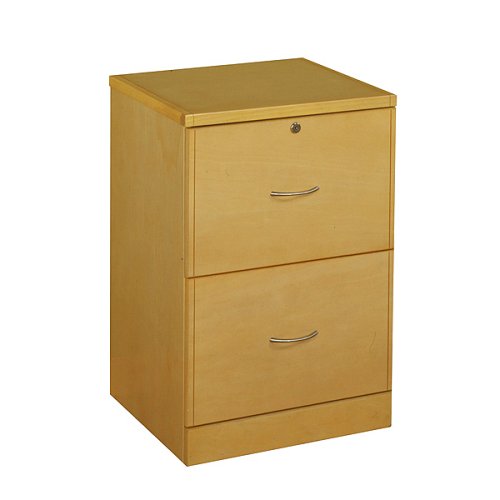 Studio RTA 2-Drawer Vertical File Cabinet - Natural