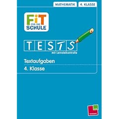 Fit f�r die Schule.Textaufgaben 4. Klasse