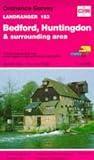 Landranger Maps: Bedford, Huntingdon and Surrounding Area Sheet 153 (OS Landranger Map Series)