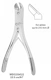 Medline Wire Cutting Forceps, Tungsten Carbide - Model MDS3354517