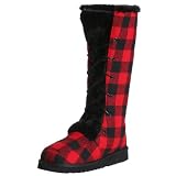 Sugar Womens Hannah Hunters Plaid Flat