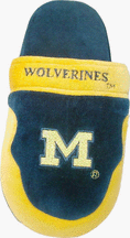 Michigan Wolverines Comfy Feet Scuff Slippers